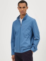 Blus�o bomber em sarja