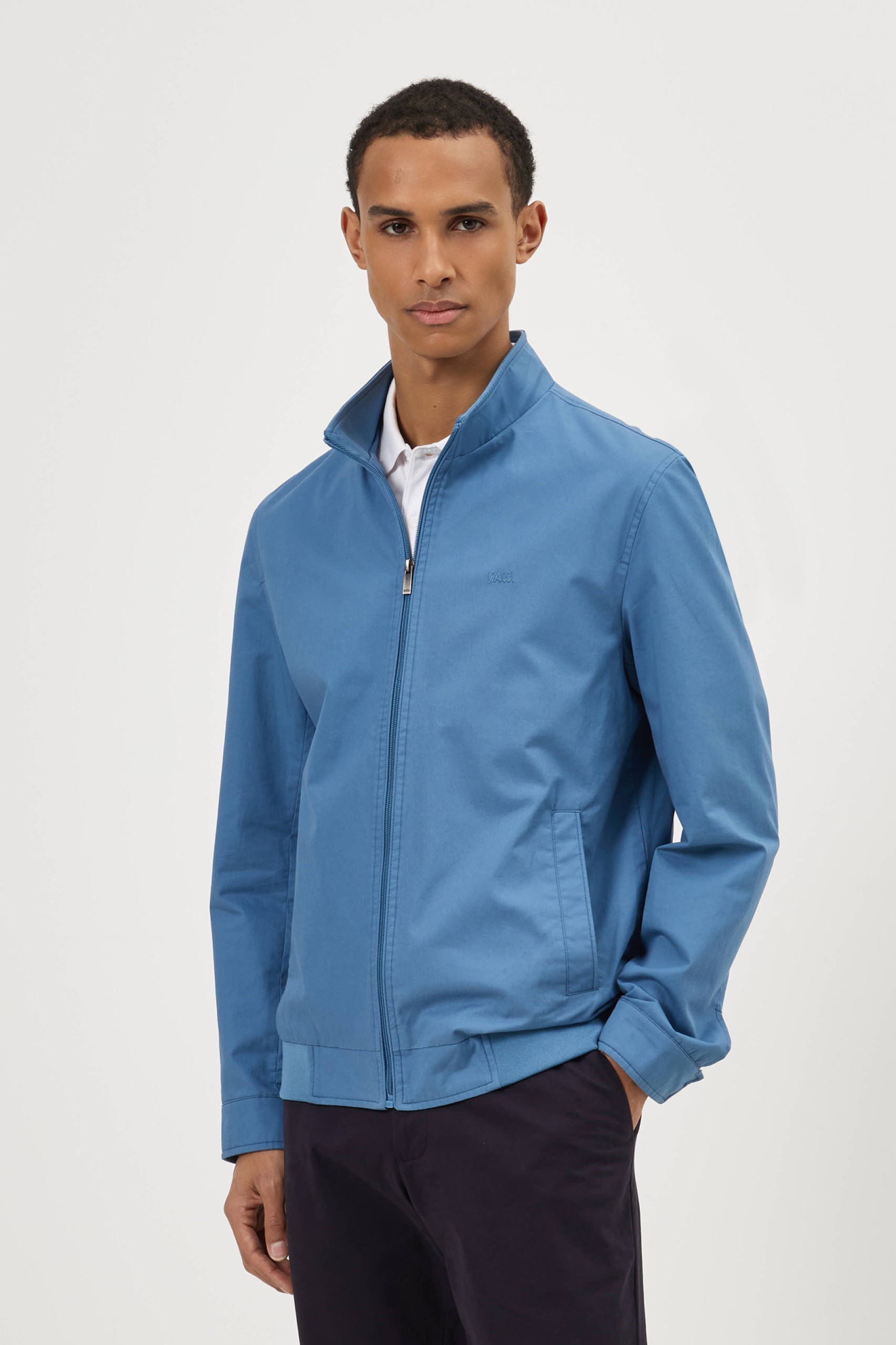 Chaqueta bomber de sarga