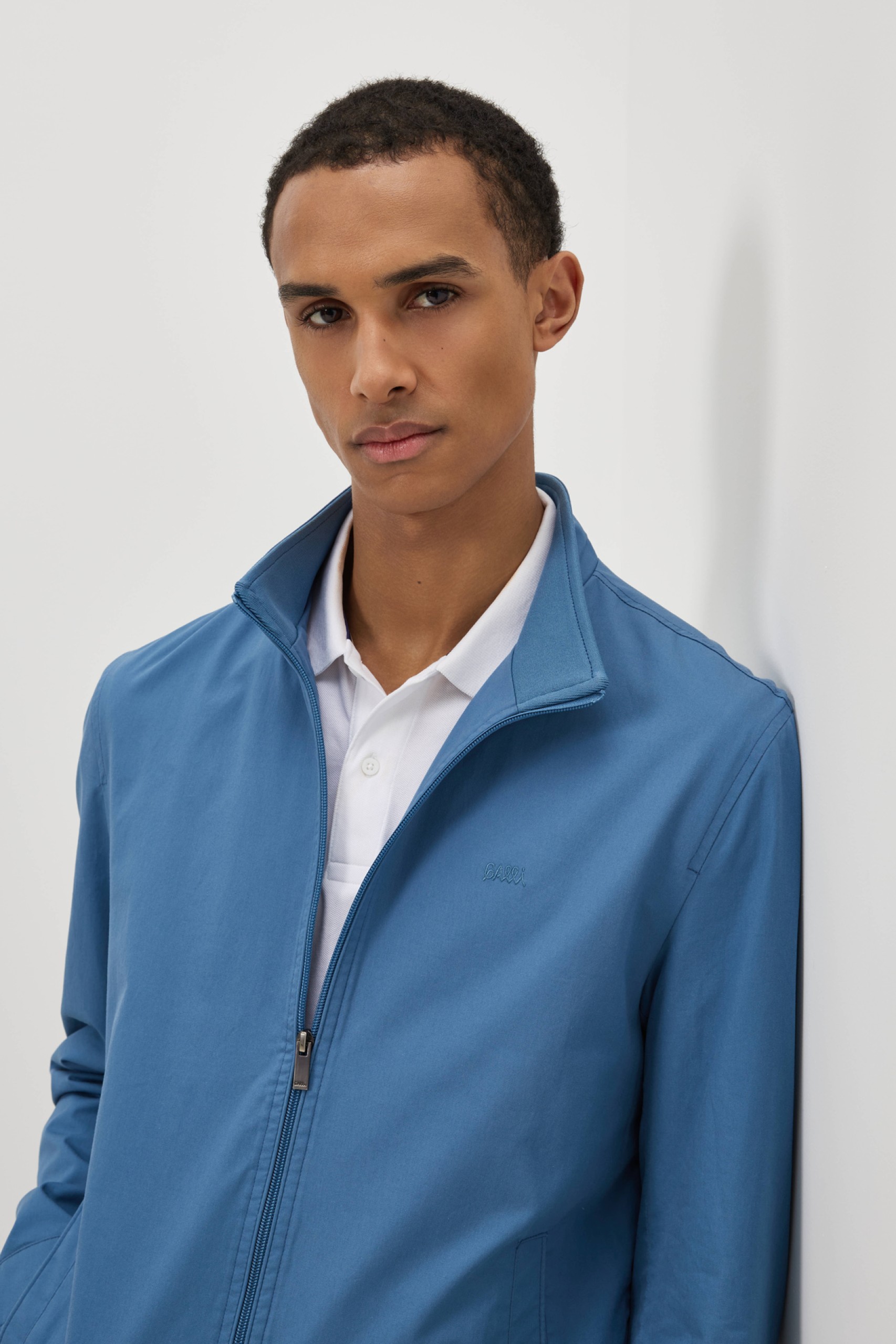 Chaqueta bomber de sarga