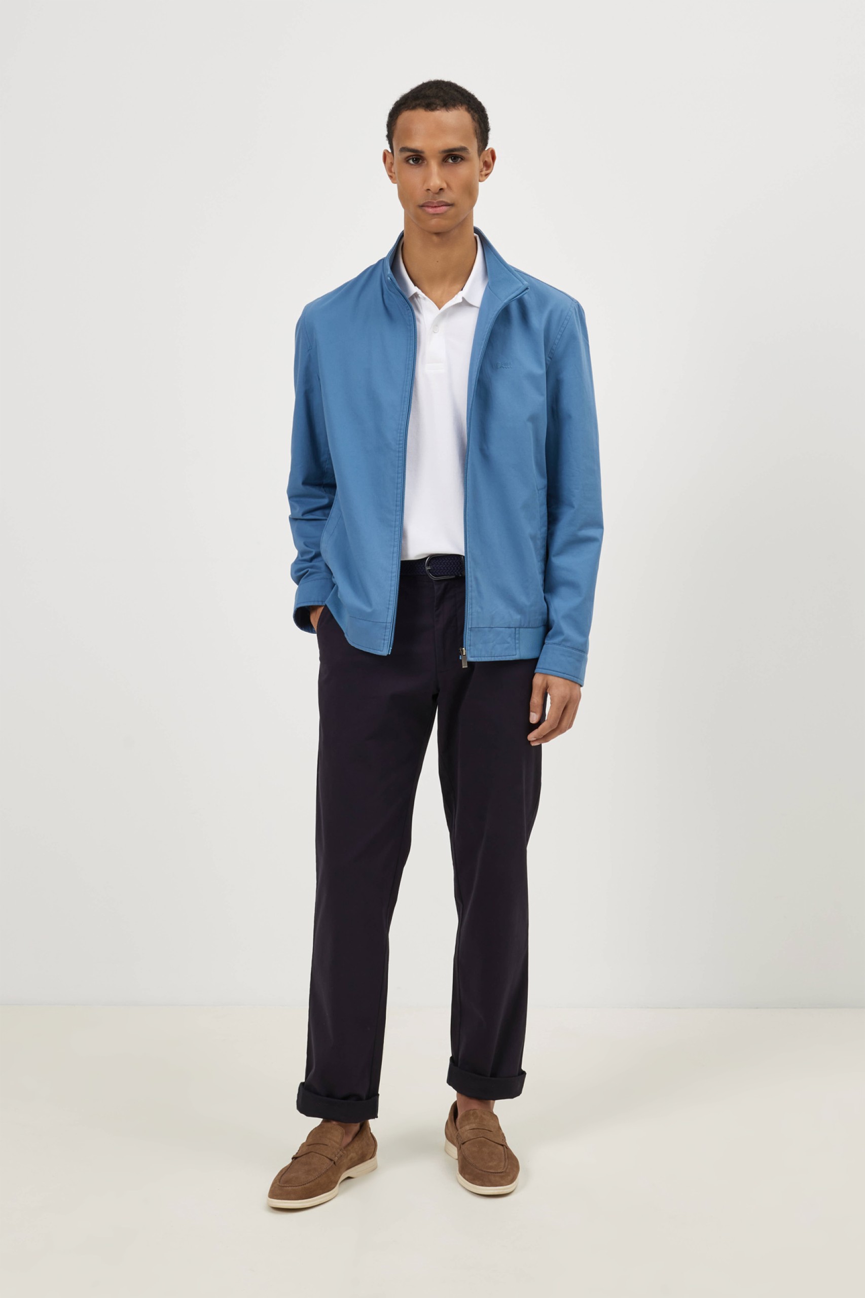 Chaqueta bomber de sarga