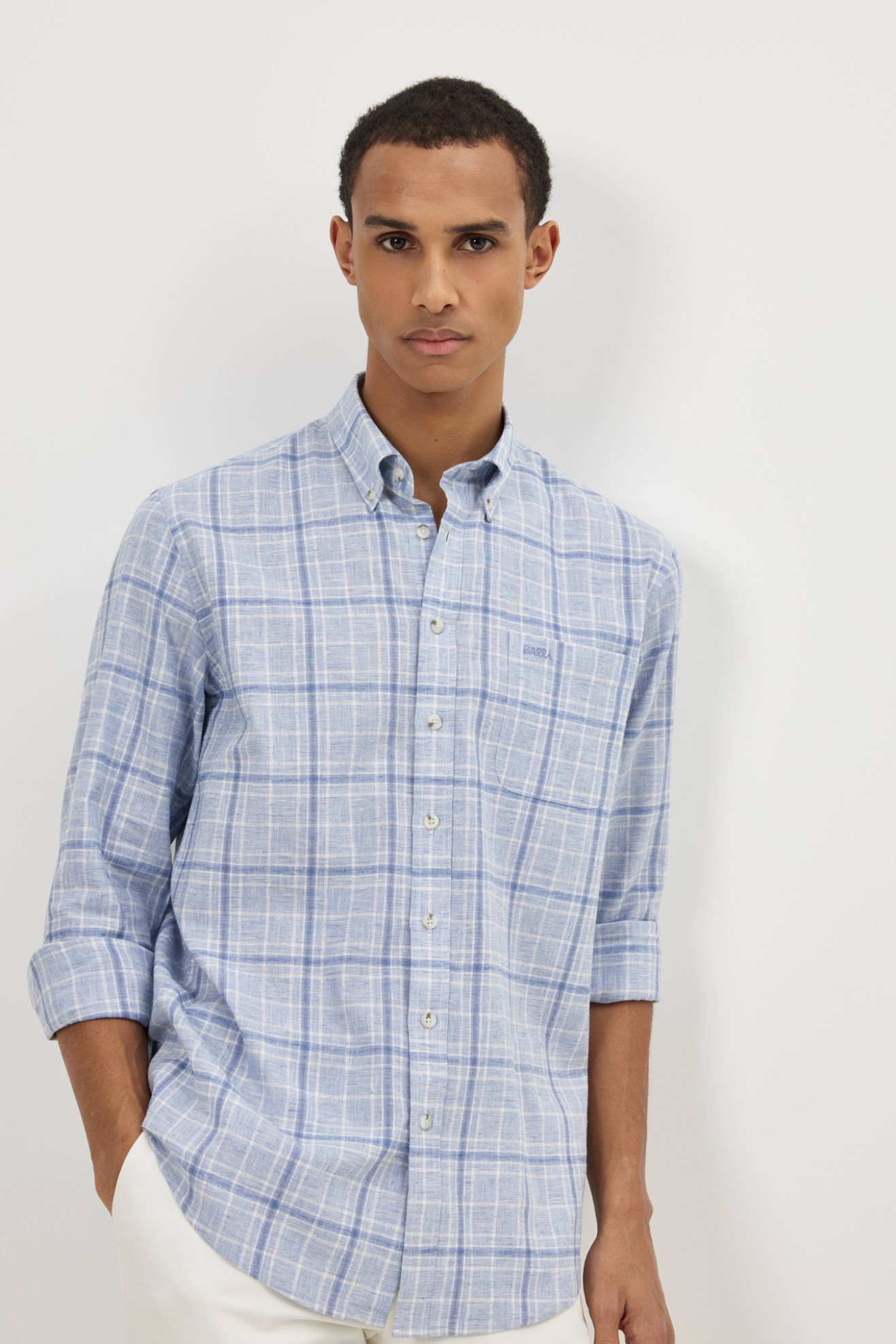 Camisa xadrez regular fit