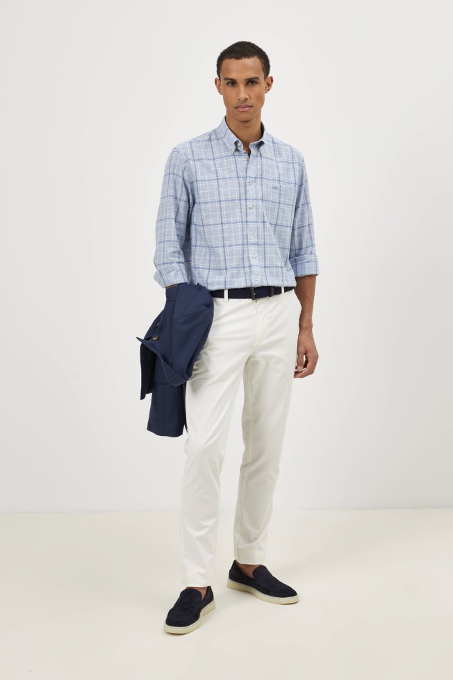 Camisa xadrez regular fit