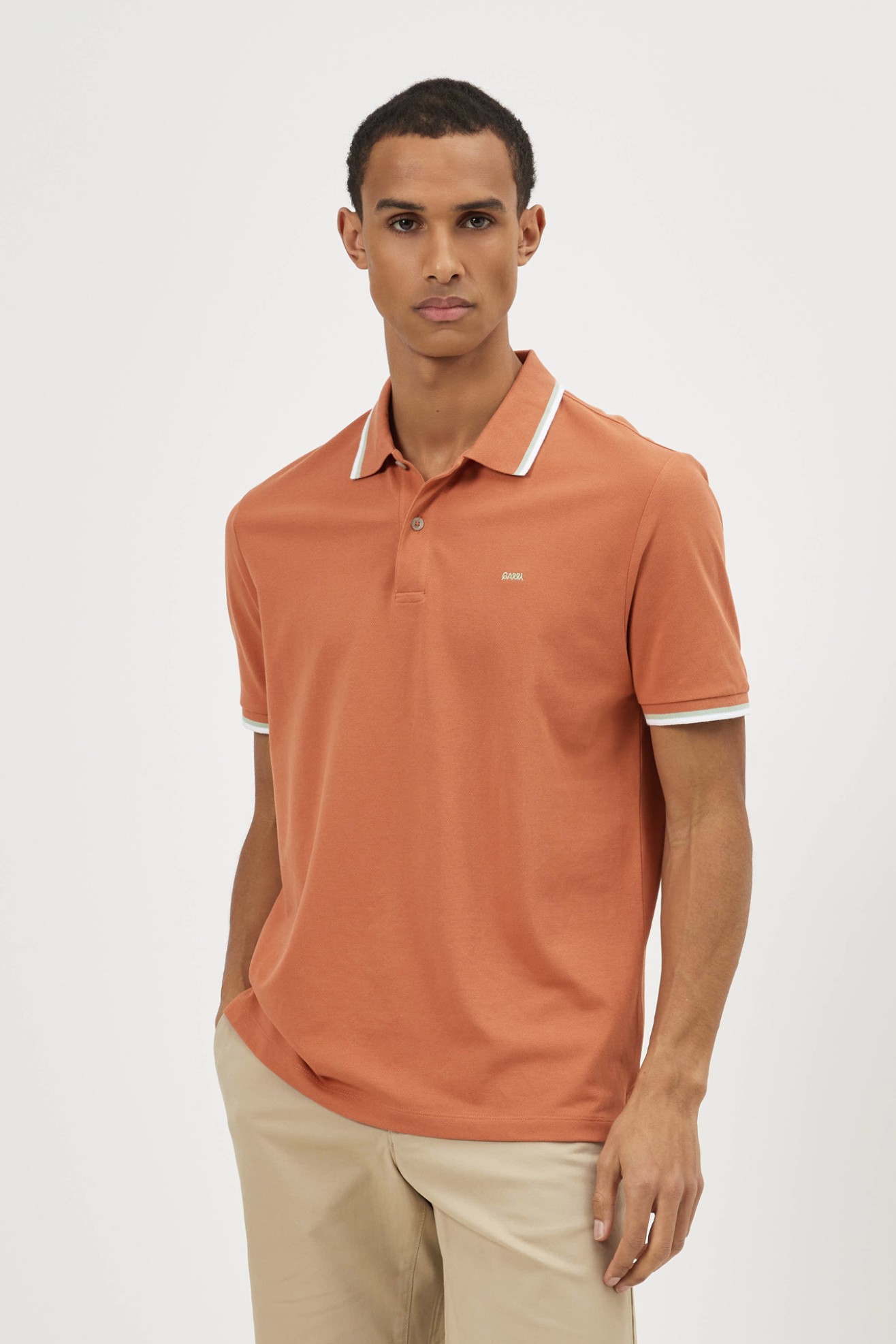 Polo em malha piqu�