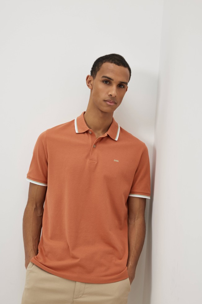 Polo em malha piquê Polo em malha piquê