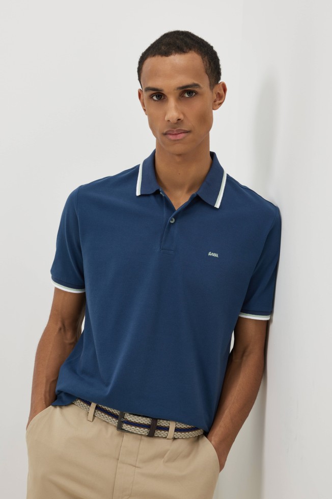 Polo em malha piquê Polo em malha piquê