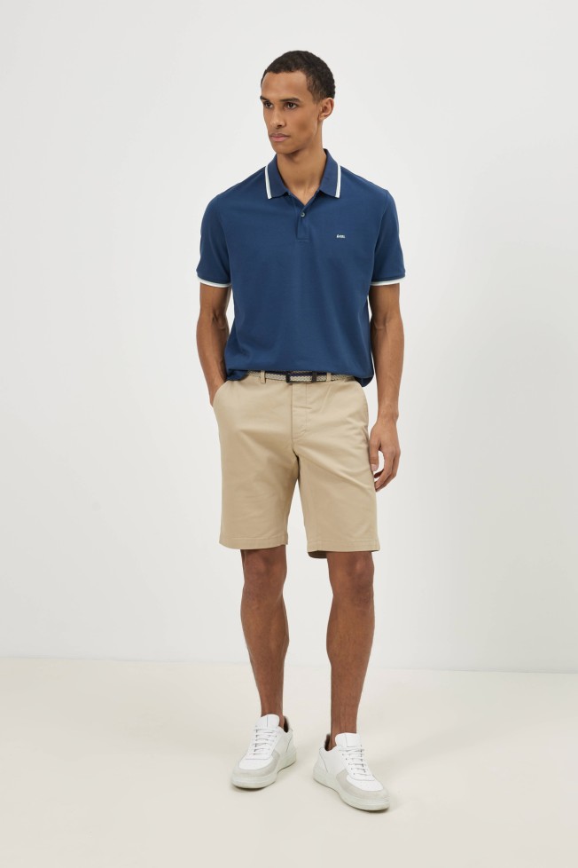 Polo em malha piquê Polo em malha piquê