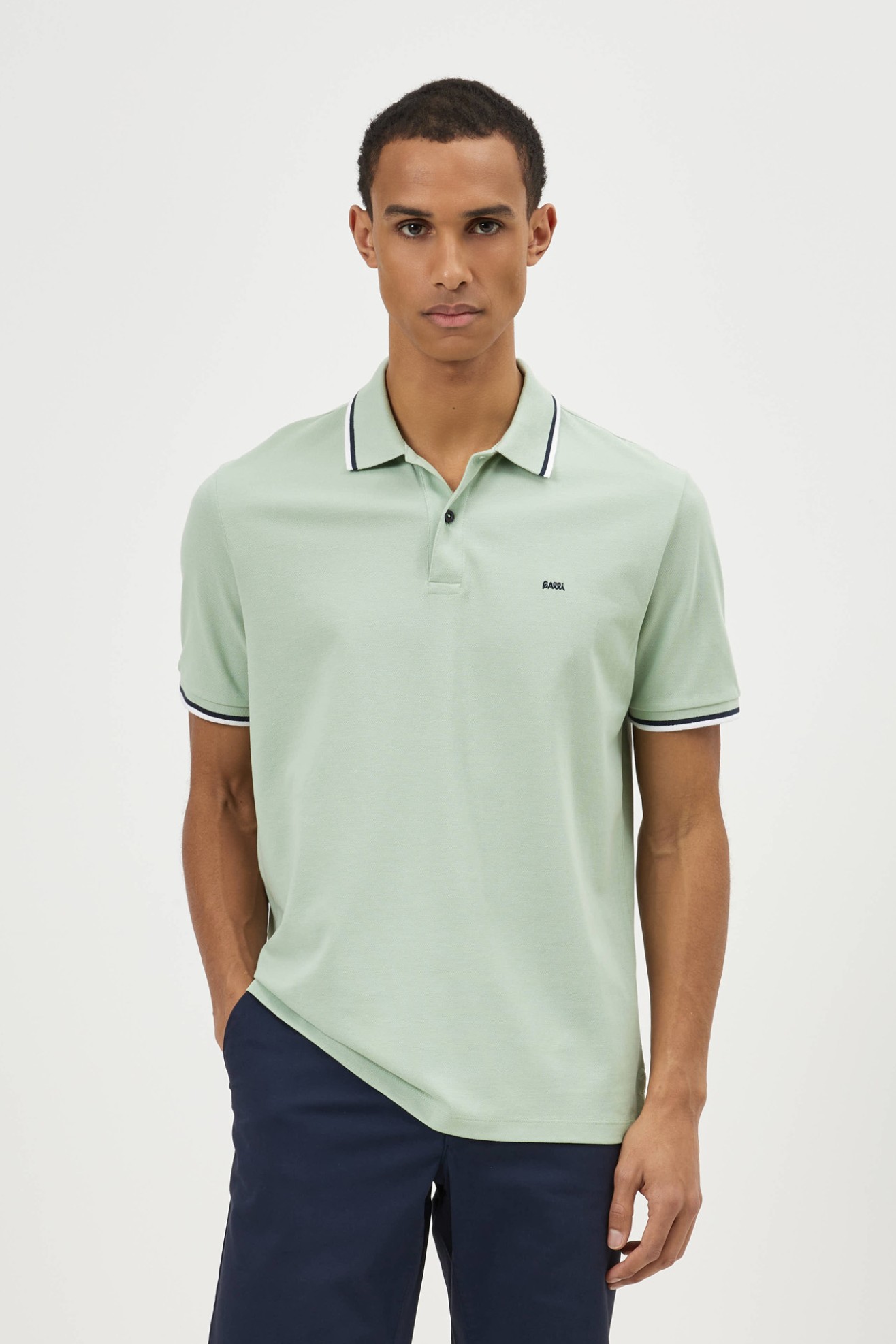 Polo em malha piqu�