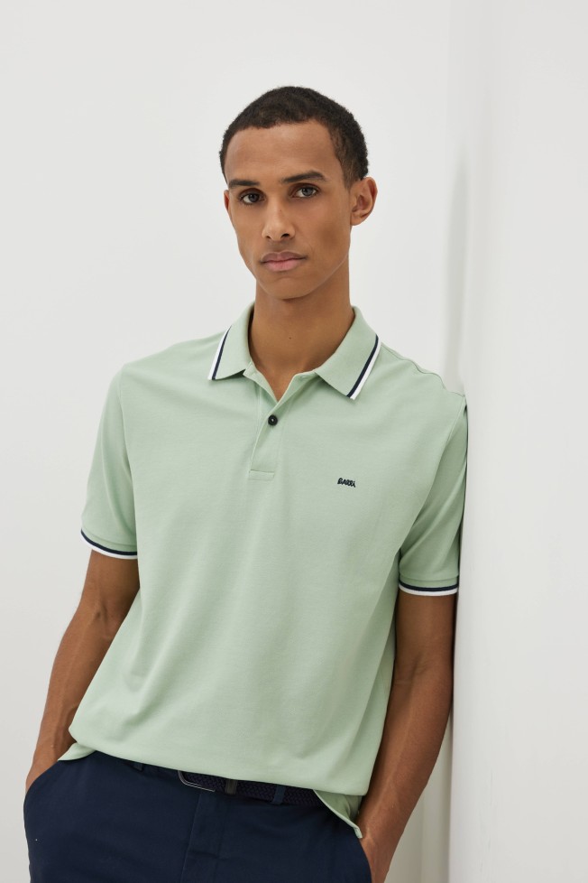 Polo em malha piquê Polo em malha piquê