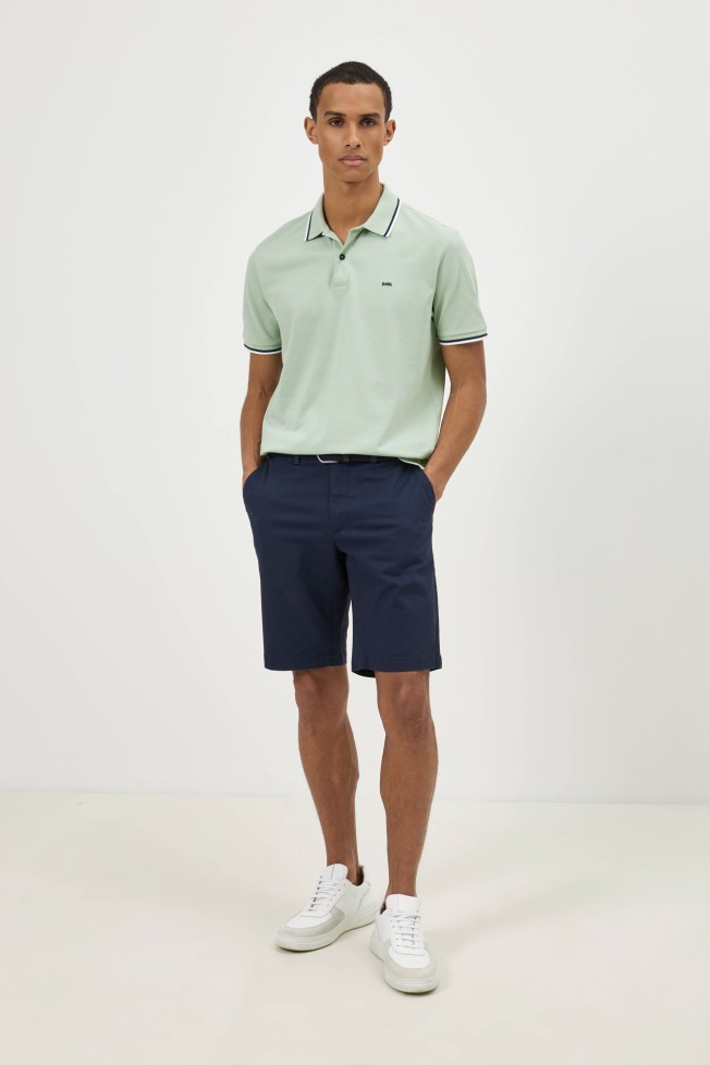 Polo em malha piquê Polo em malha piquê