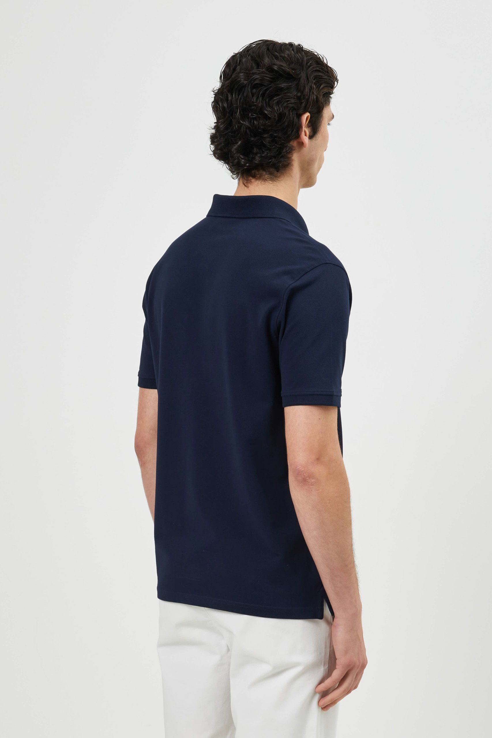 Polo de punto de algodón