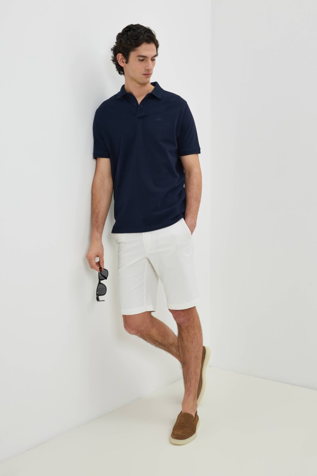 Polo de malha em algod�o