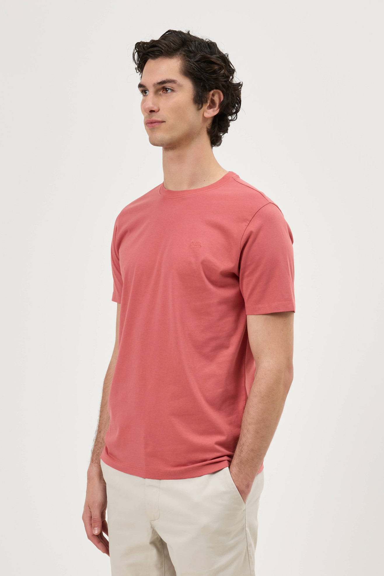 T-shirt de malha jersey regular fit