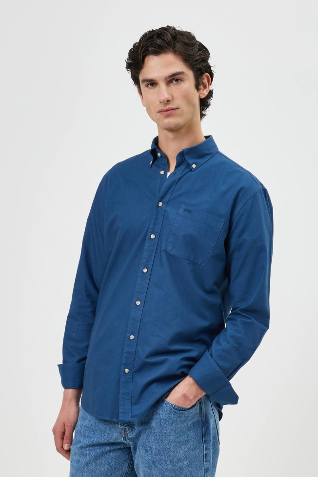 Camisa regular fit em algodão Camisa regular fit em algodão