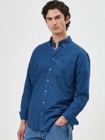 Camisa regular fit em algod�o