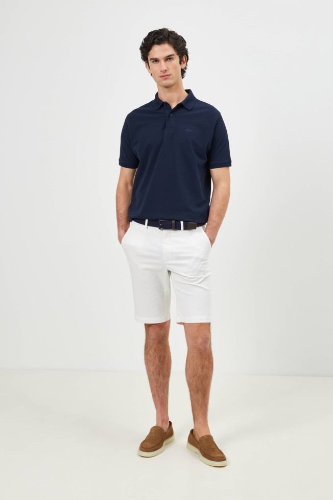 Calções bermuda chino regular fit Calções bermuda chino regular fit