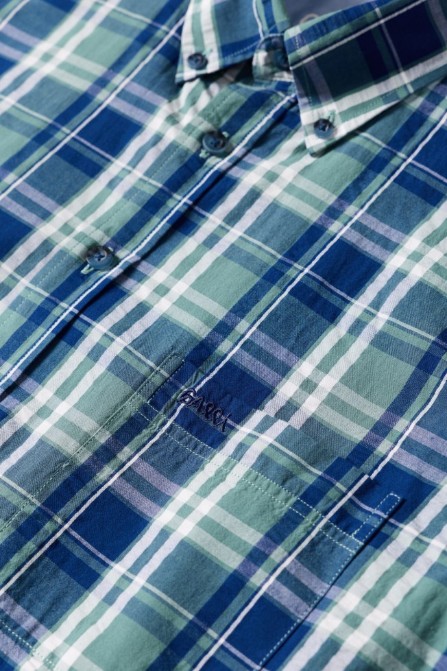 Camisa xadrez regular fit em algodão Camisa xadrez regular fit em algodão