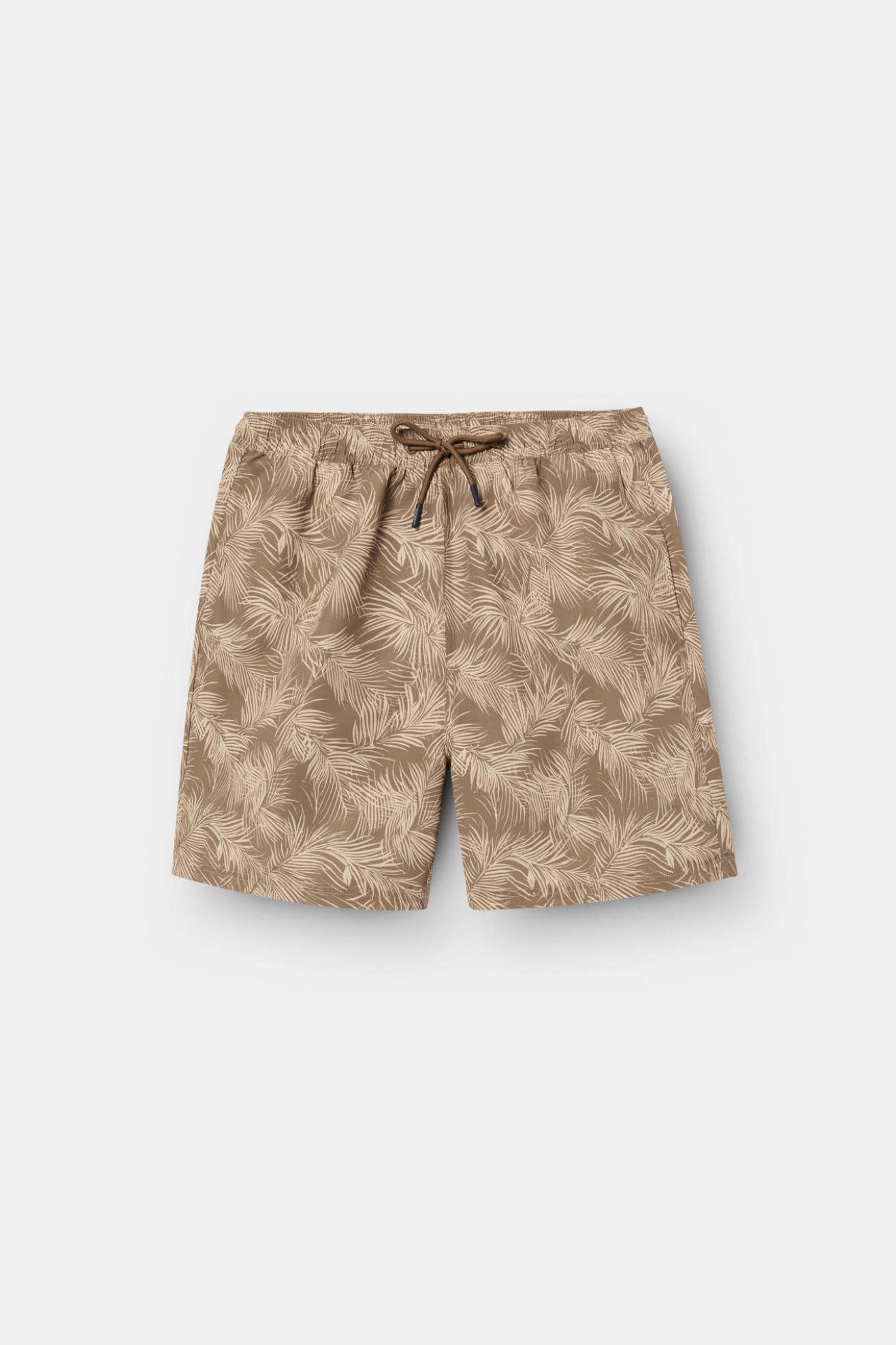 Cal��es de banho estampado floral