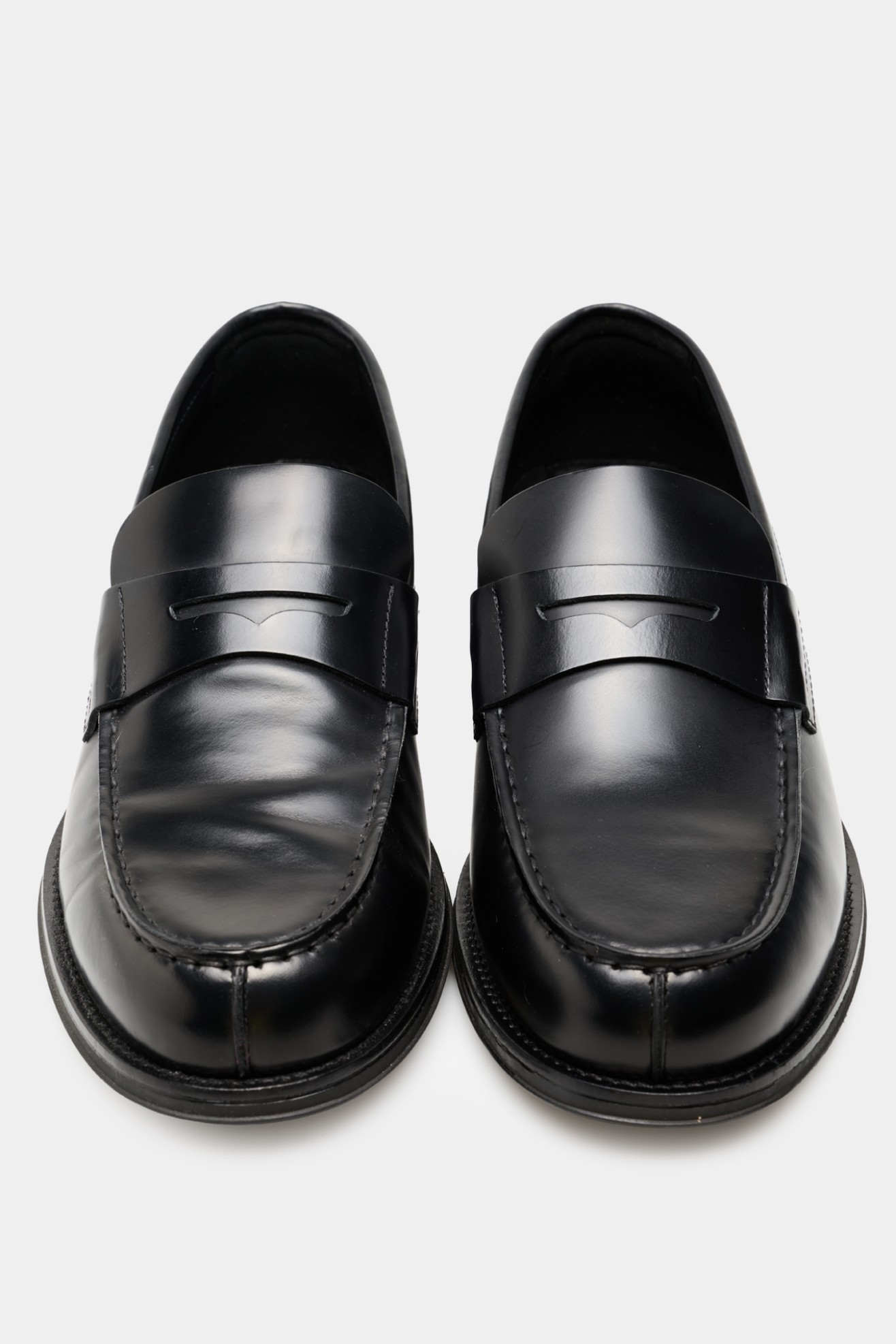 Mocassins em pele