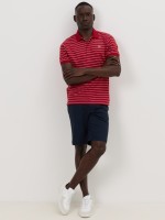 Polo �s riscas em algod�o