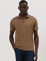Polo em algod�o slim fit