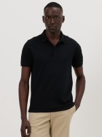 Polo em algod�o slim fit