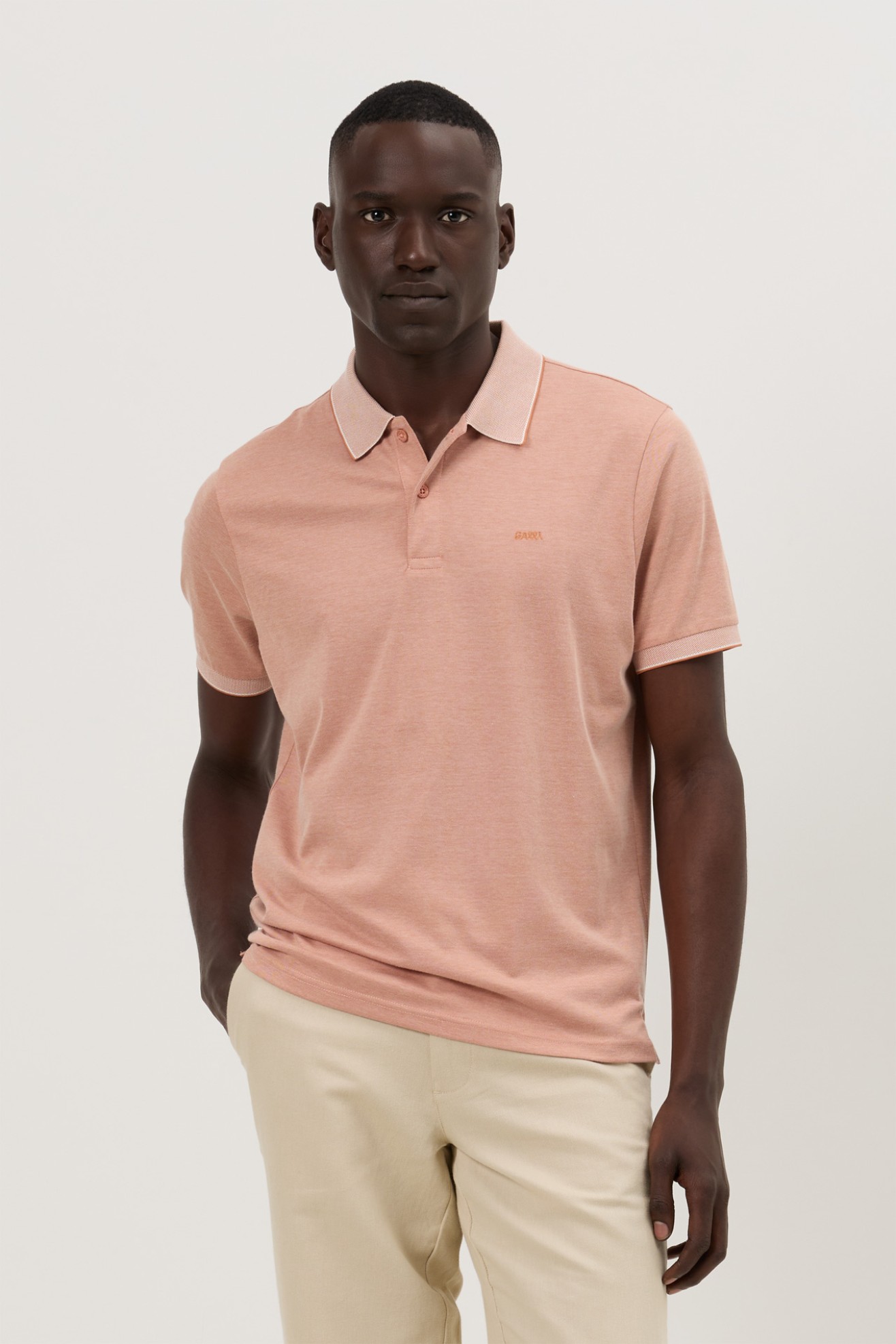 Polo de malha em algod�o