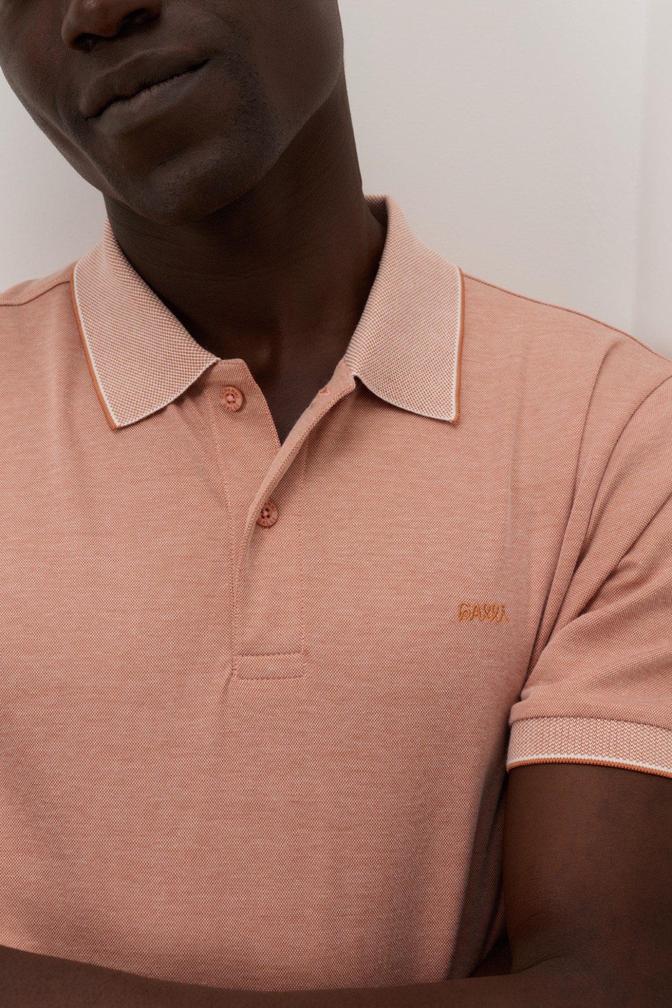 Polo de malha em algod�o
