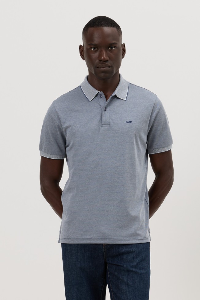 Polo de malha em algod�o