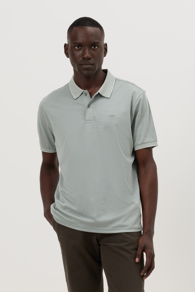 Polo de malha em algod�o