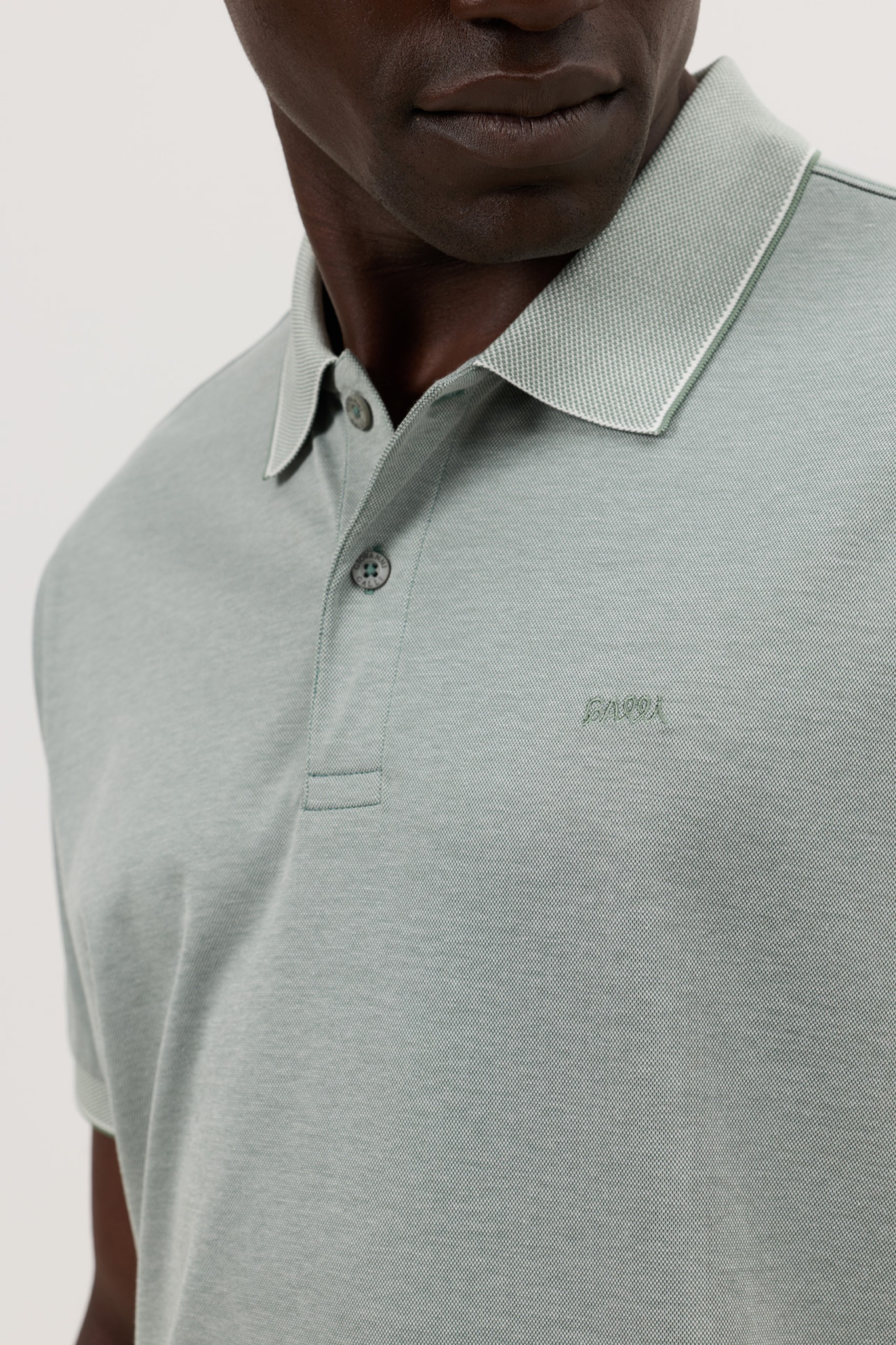 Polo de punto de algodón