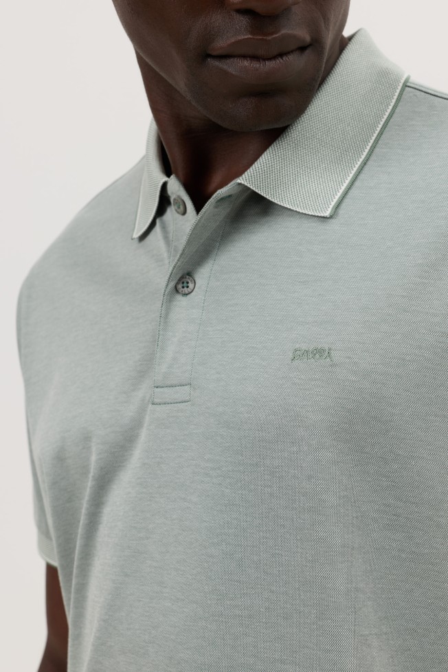Polo de malha em algod�o
