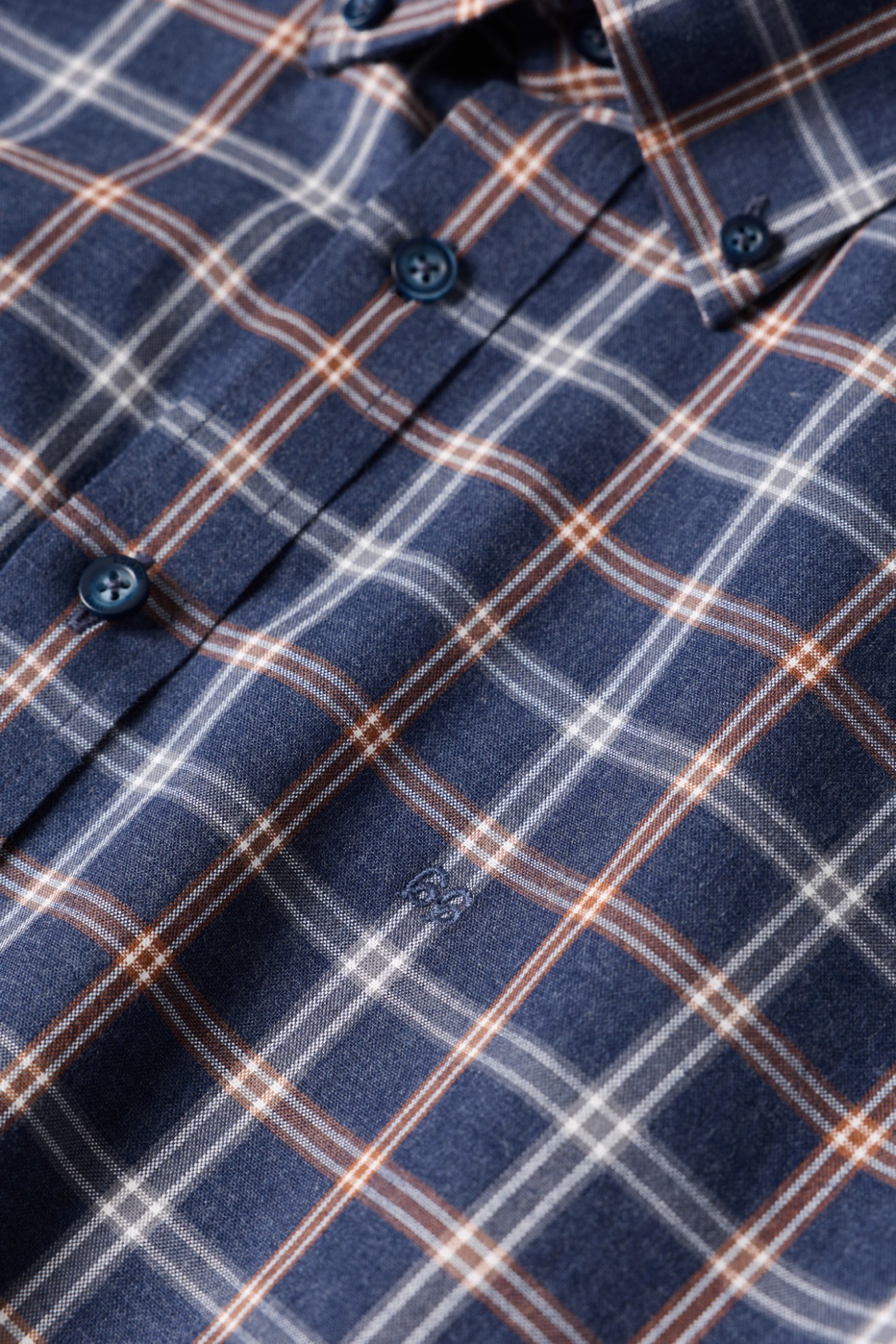 Camisa xadrez regular fit 100% algod�o