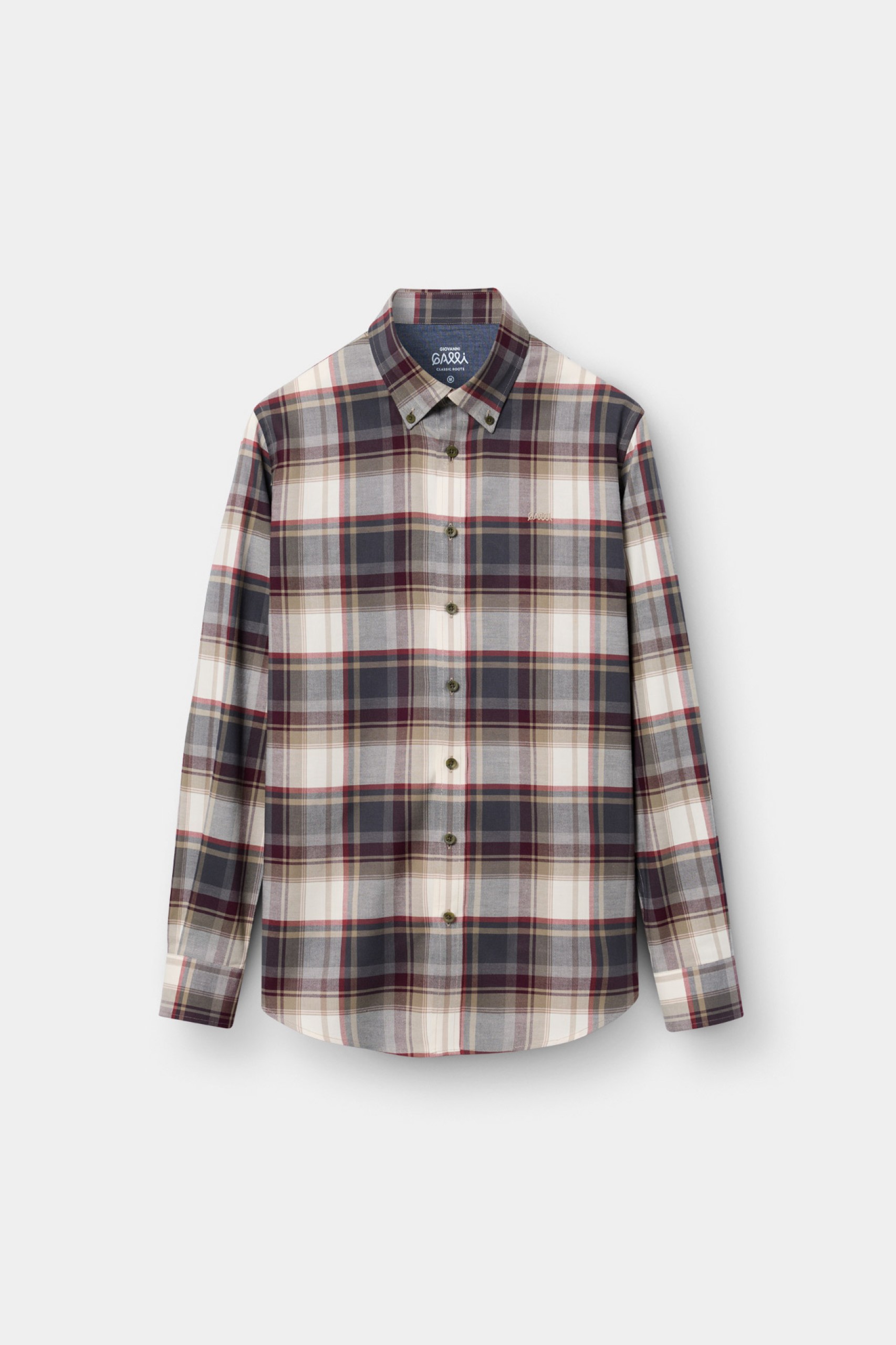 Camisa de manga larga de corte regular
