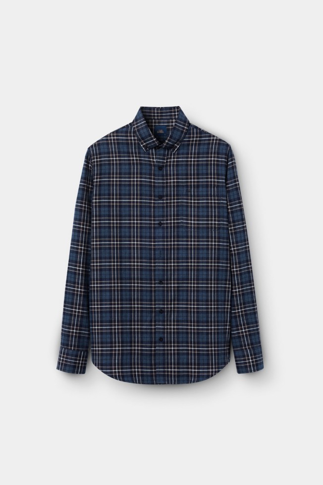 Camisa xadrez slim fit Camisa xadrez slim fit