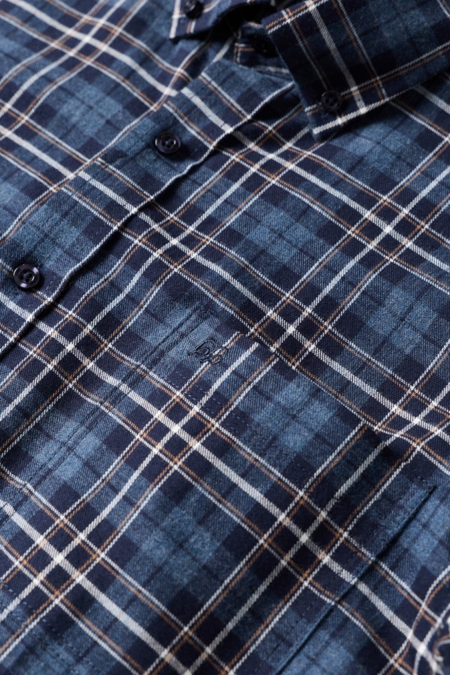 Camisa xadrez slim fit Camisa xadrez slim fit