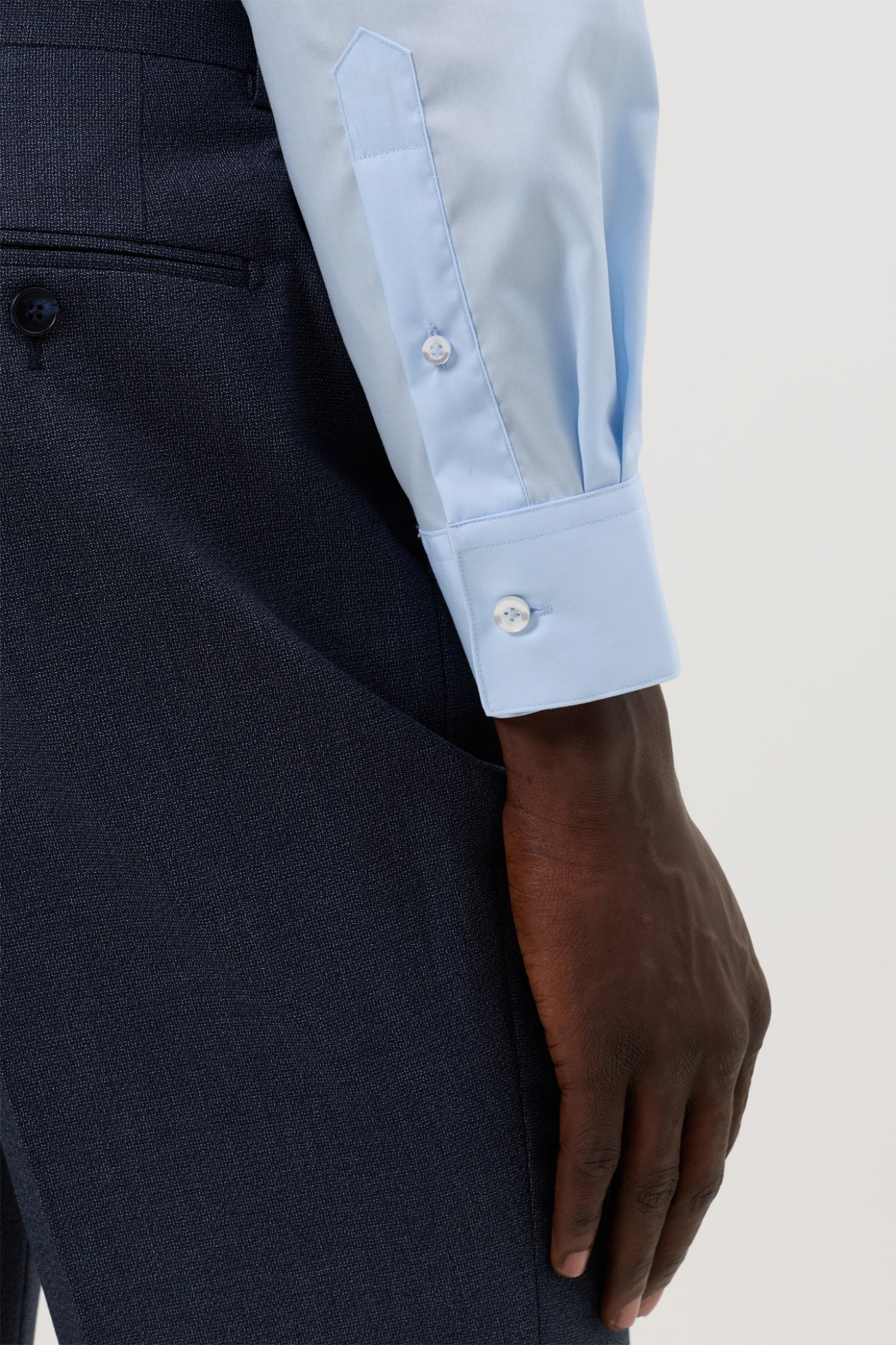 Camisa cl�ssica slim fit Non Iron