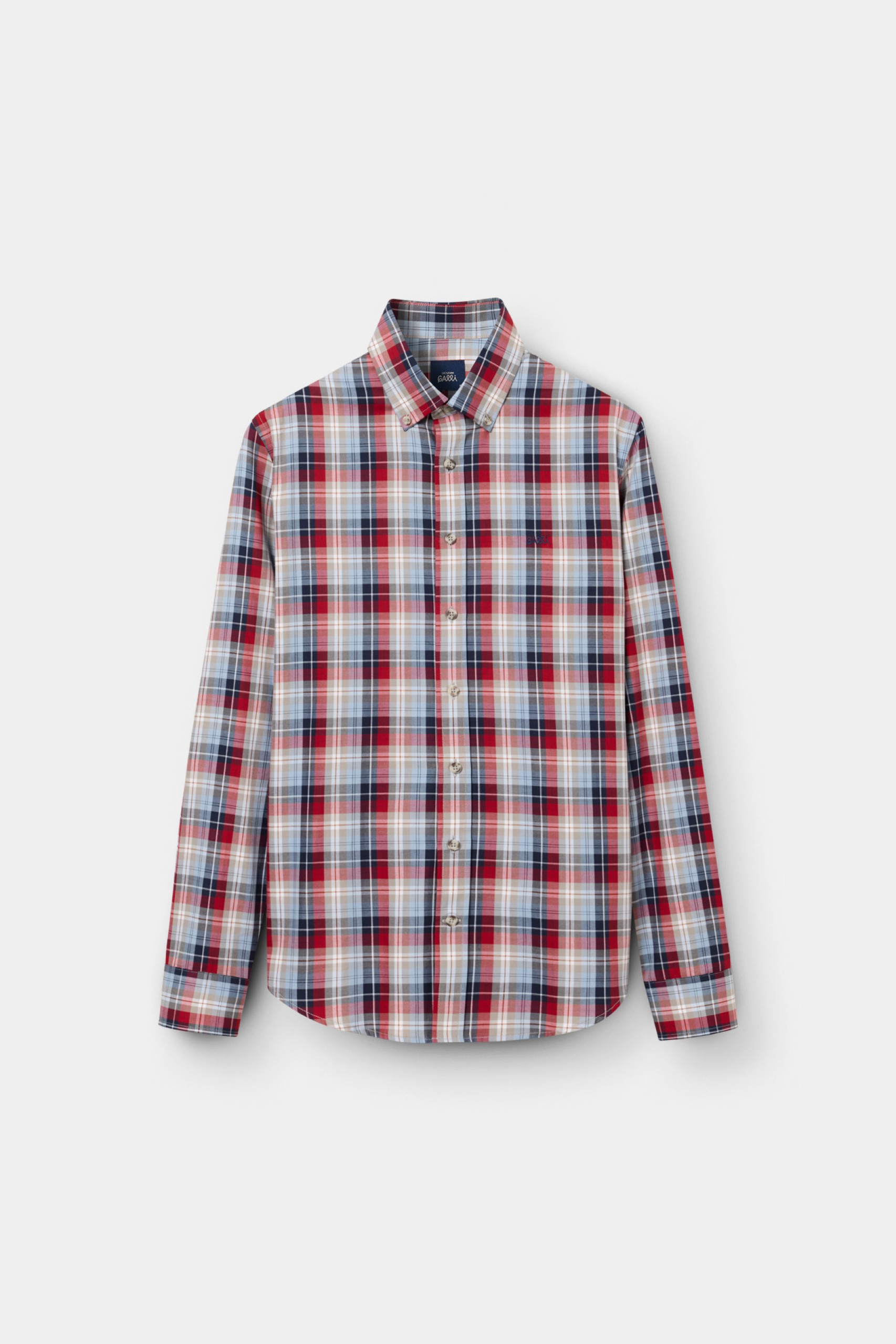 Camisa roja de manga larga