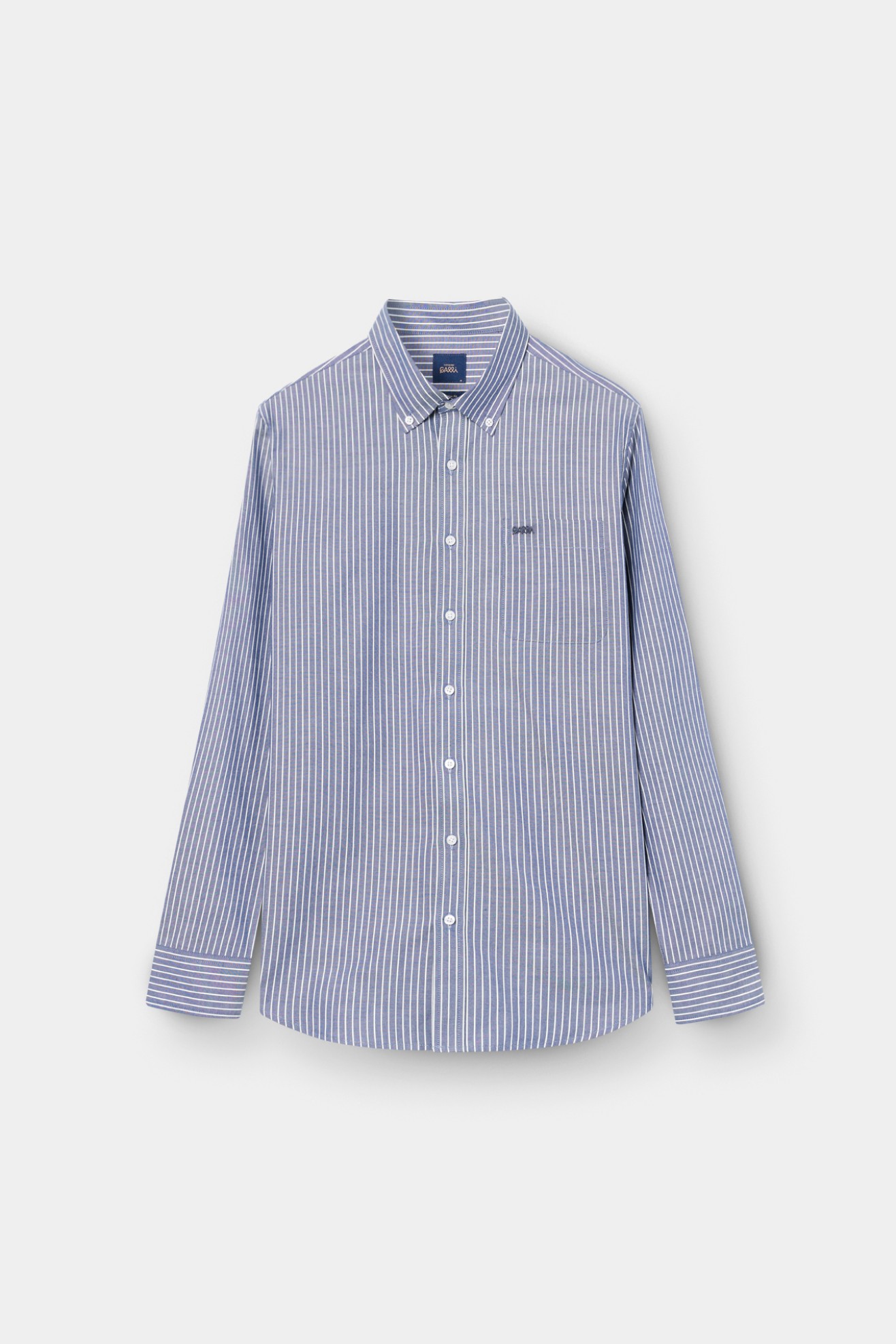 Camisa �s riscas regular fit