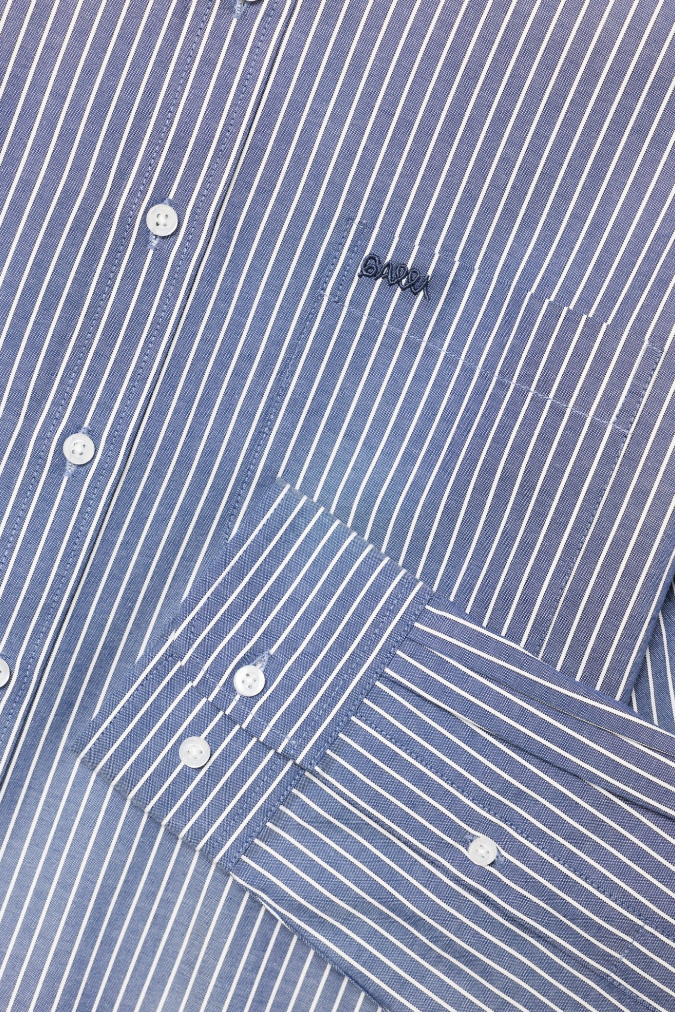 Camisa �s riscas regular fit