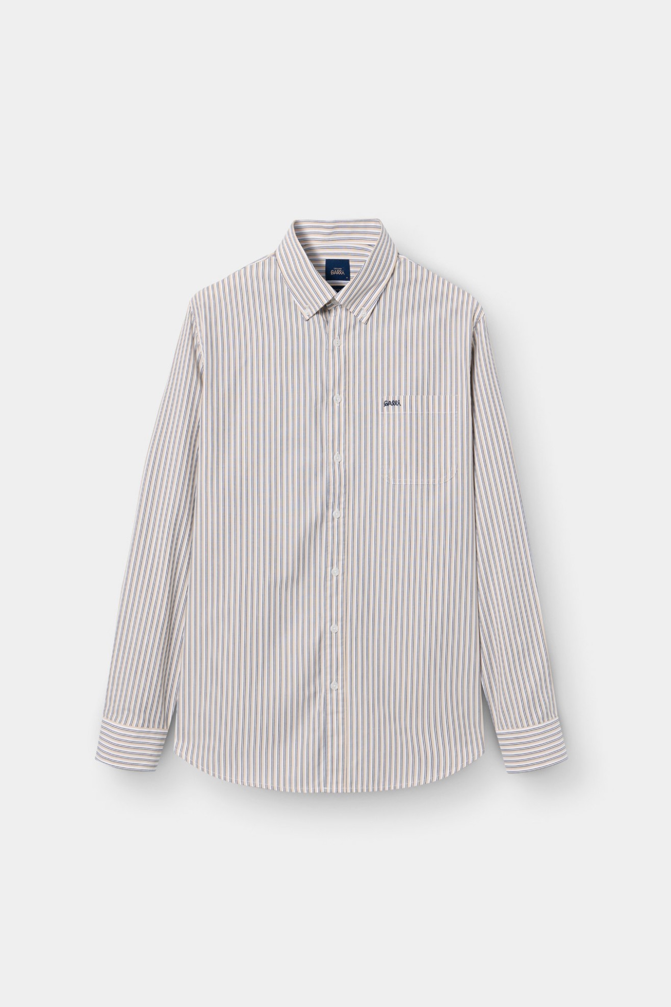 Camisa de rayas de corte regular