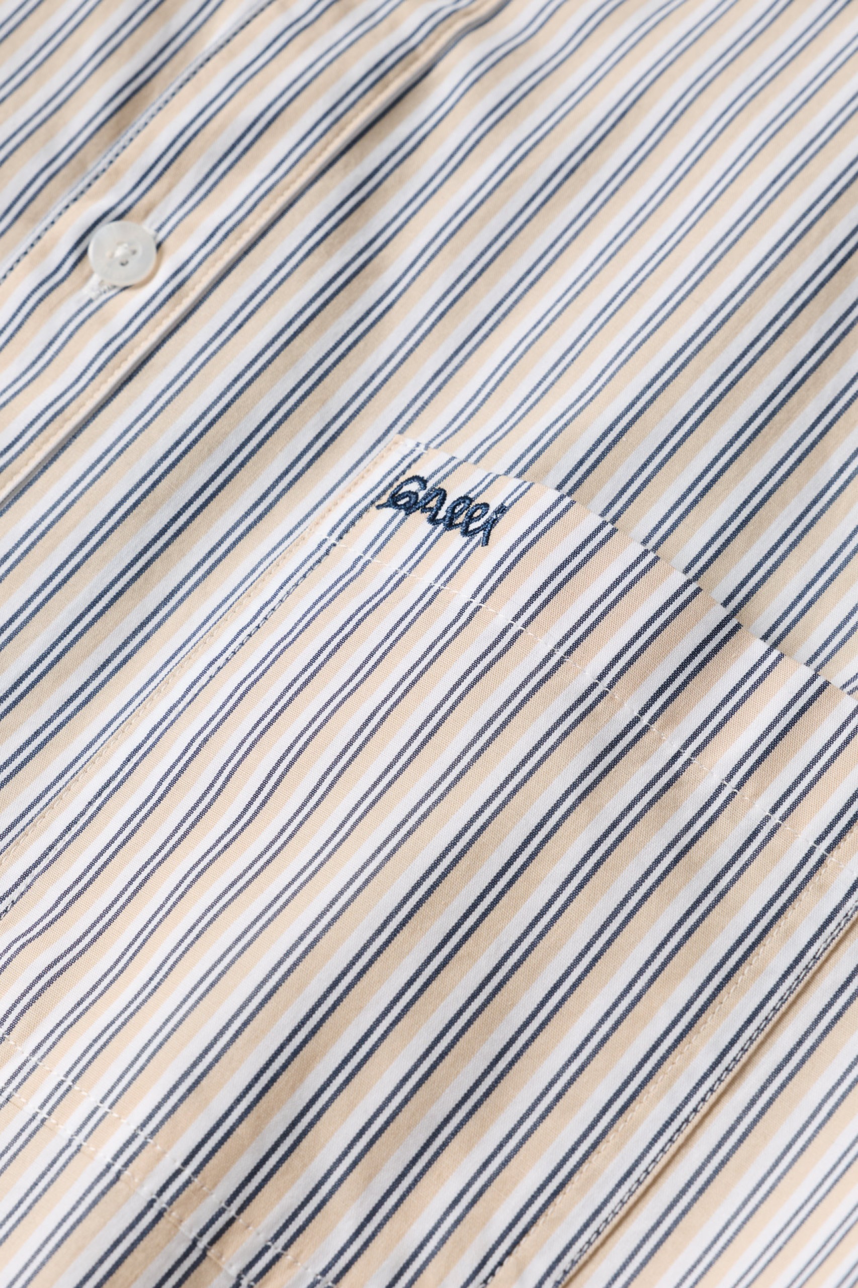 Camisa de rayas de corte regular