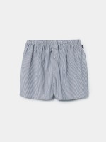 Boxers azul-marinho em algod�o