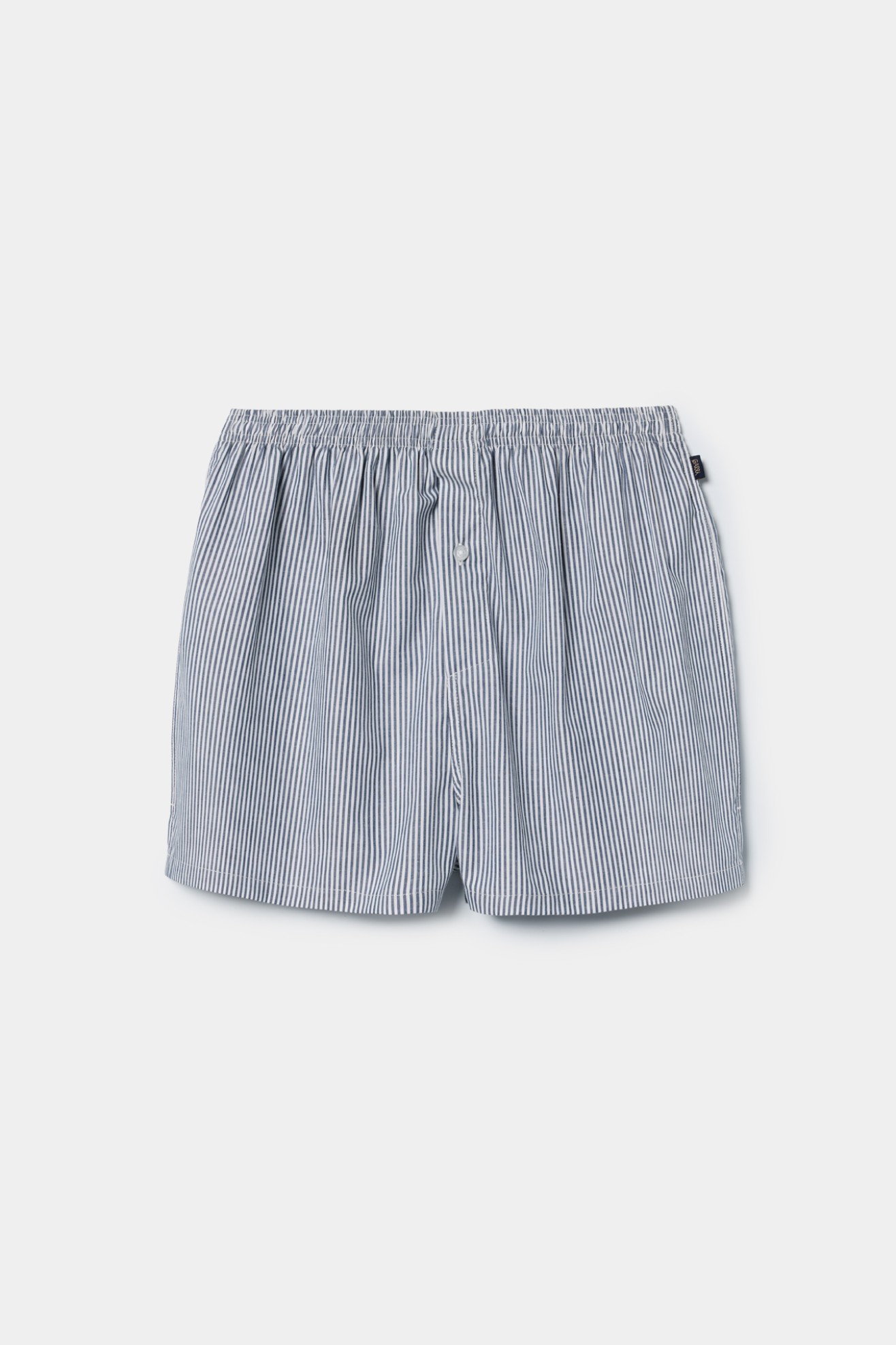 Boxers azul-marinho em algod�o