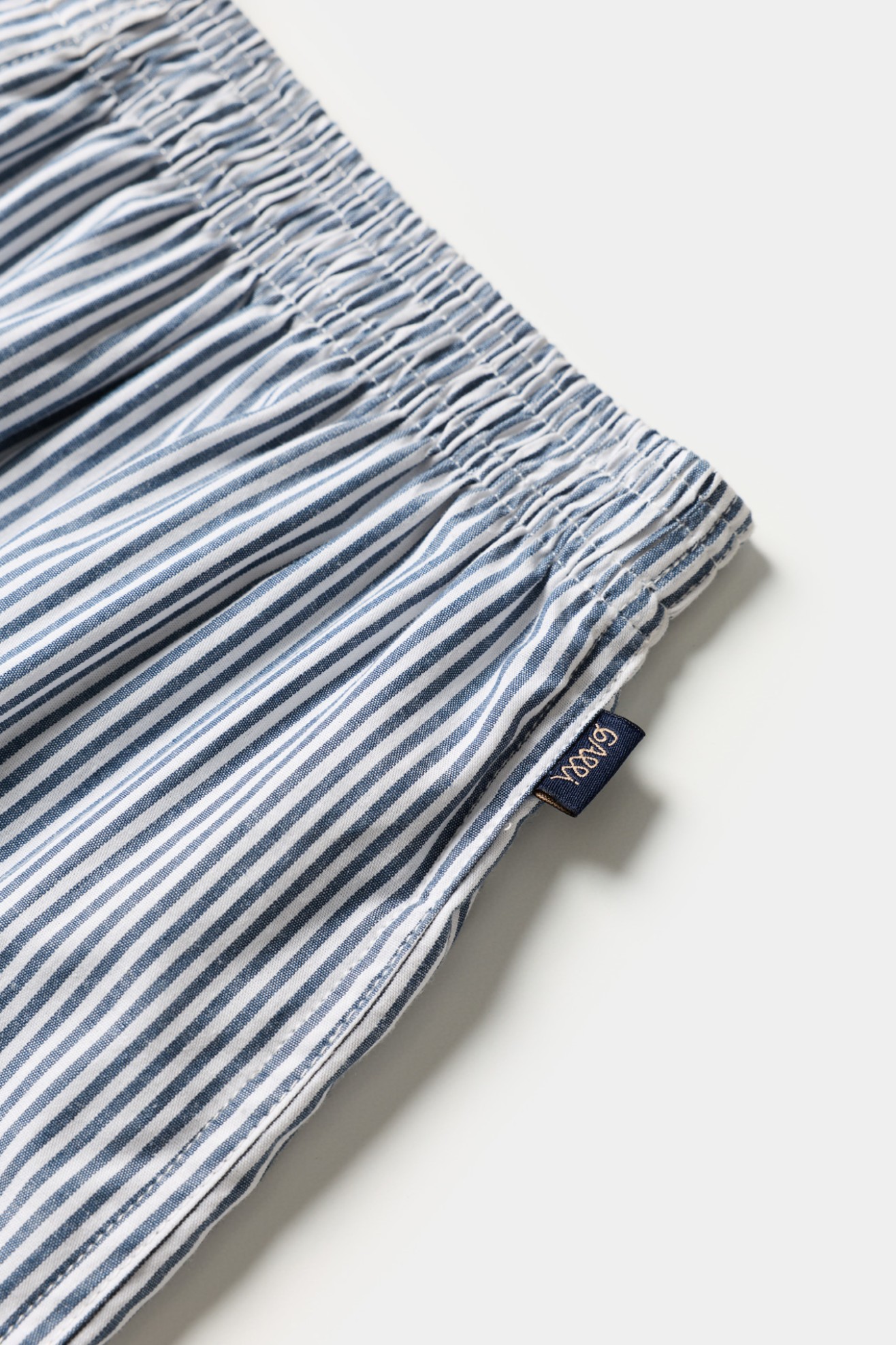 Boxers azul-marinho em algod�o