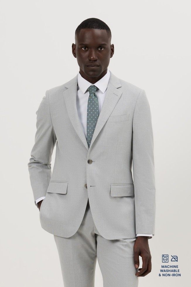 Fato clássico slim fit Machine Washable & Non-Iron Fato clássico slim fit Machine Washable & Non-Iron