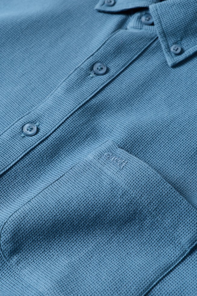 Camisa de manga curta regular fit Camisa de manga curta regular fit