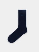 Meias em azul-marinho