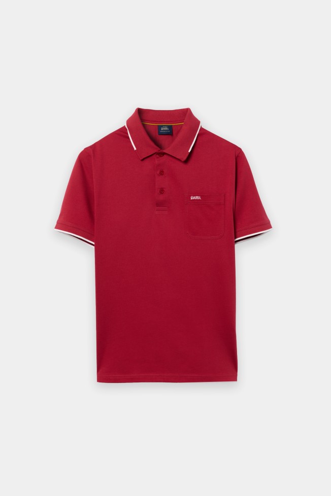 Polo de malha em algod�o