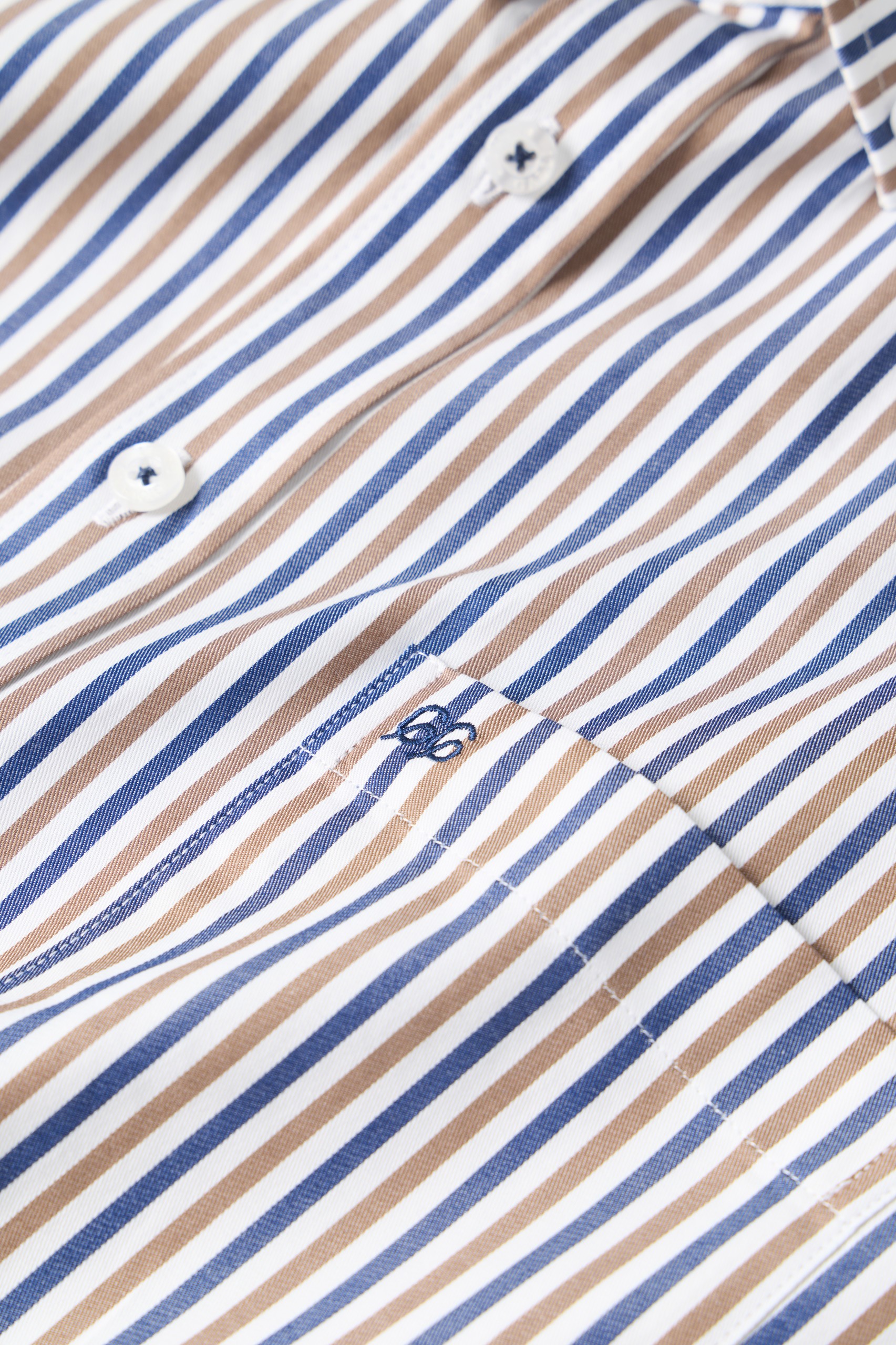 Camisa de rayas de corte regular