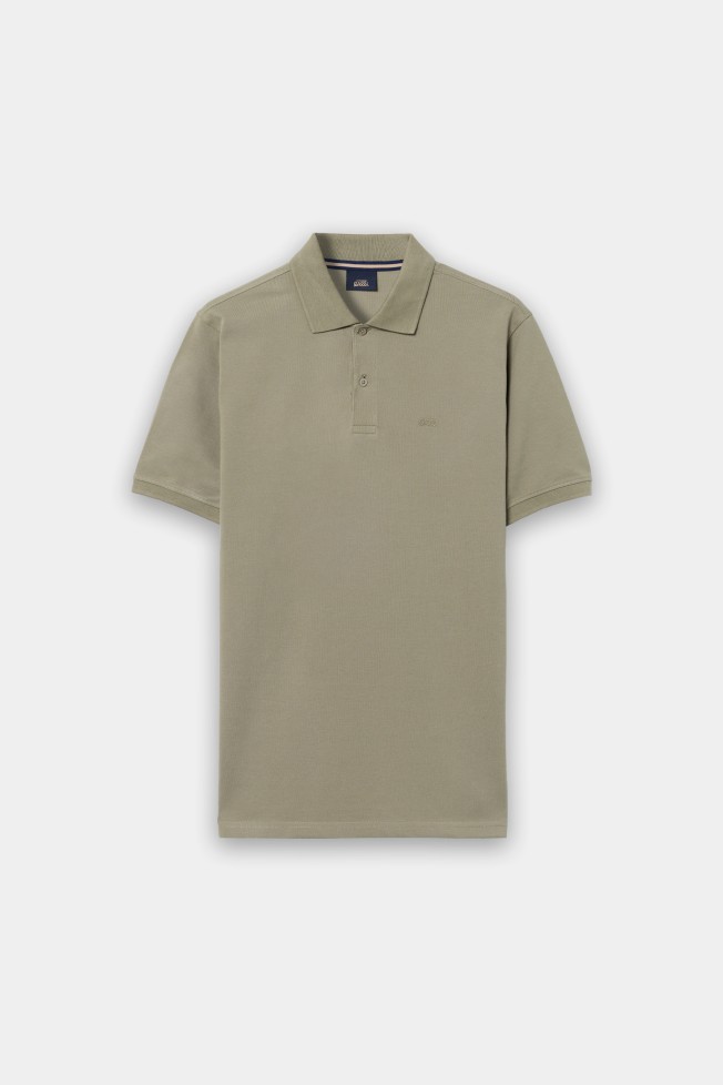 Polo de malha em algodão Polo de malha em algodão